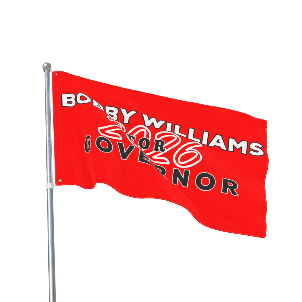 "Bobby For Florida Governor" Campaign Flag