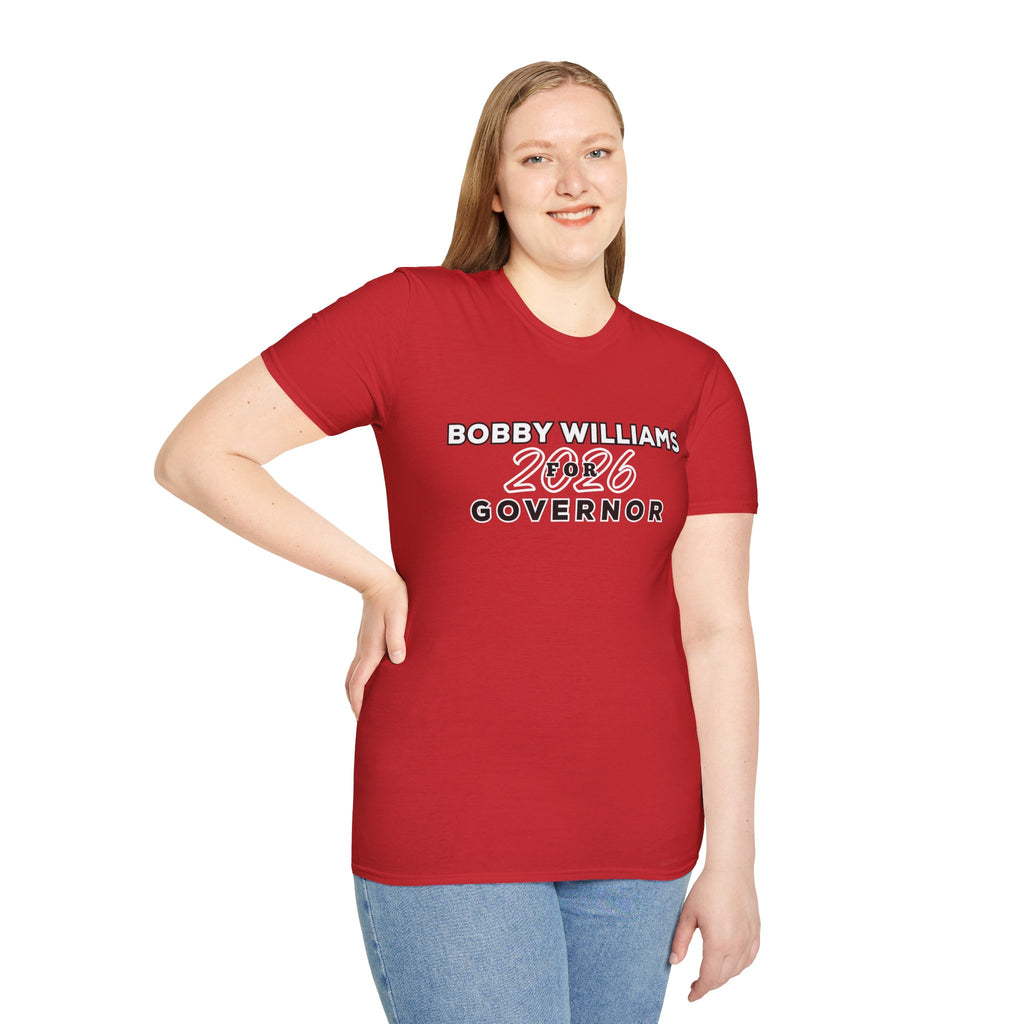 Bobby for Governor T‑Shirt — "Florida Is Full"