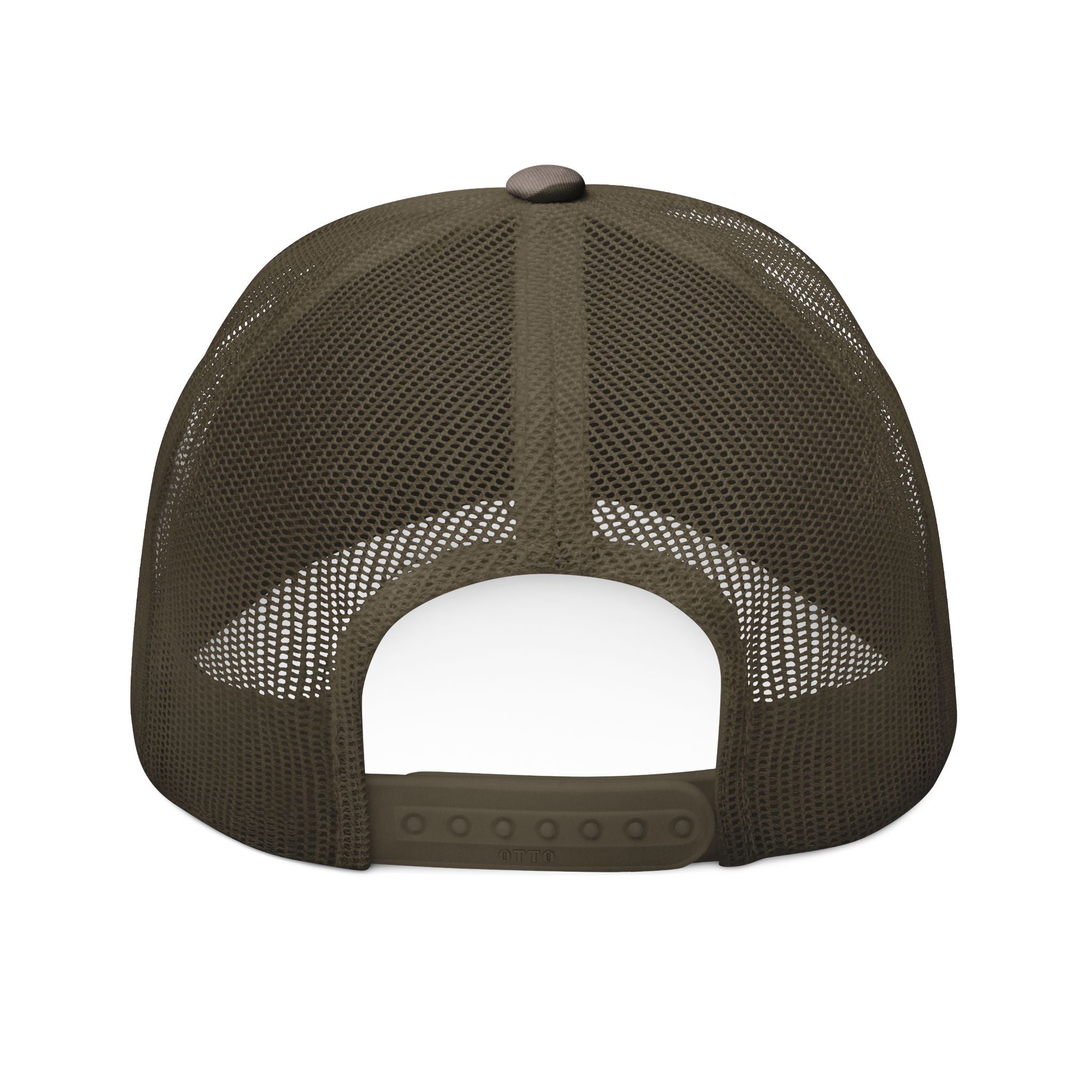Camouflage Trucker Hat — "Make Florida Wild Again" Embroidered Mesh Cap