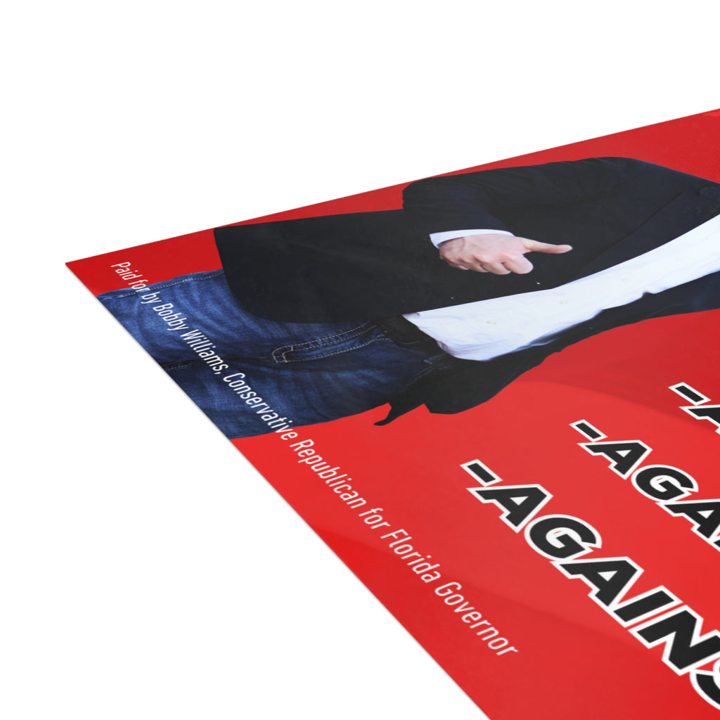 Bobby Williams Campaign Flyers (at Cost)