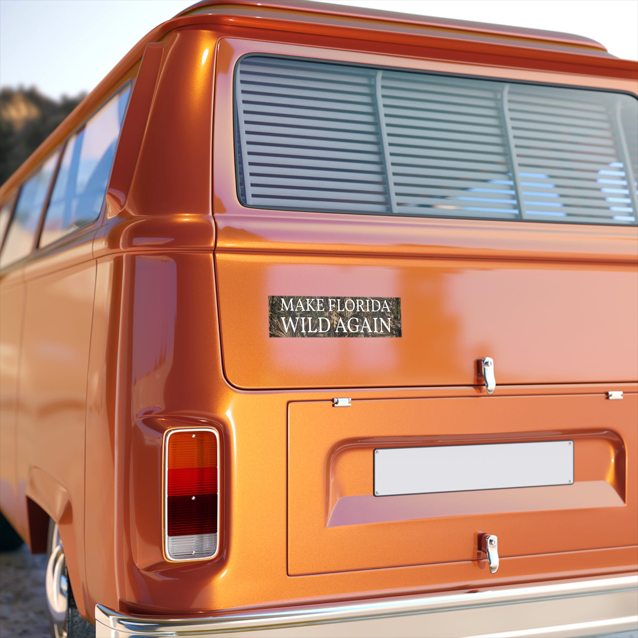 Bumper Sticker "Make Florida Wild Again" Bobby Williams Official Merch
