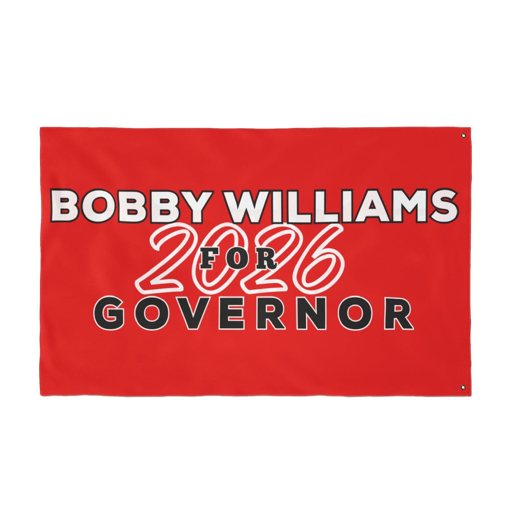 "Bobby For Florida Governor" Campaign Flag