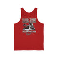 Unisex Jersey Tank — "Florida's Most Invasive Species - The Land Developer”
