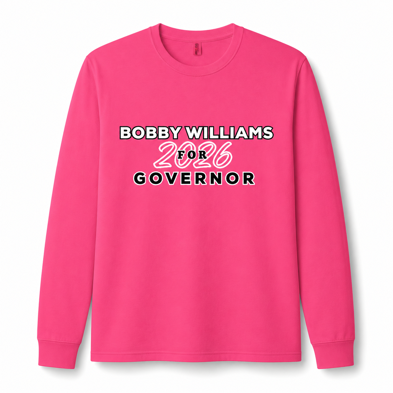 Bobby for Governor  — "Invasive Species - Land Developers " Dri-Power Long Sleeve T-Shirt