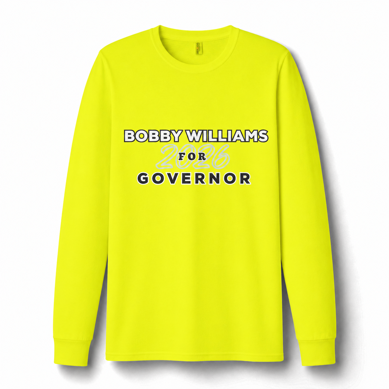 Bobby for Governor  — "Florida is Full" Dri-Power Long Sleeve T-Shirt