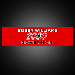 Bumper Sticker – Bobby Williams 2030 for Governor