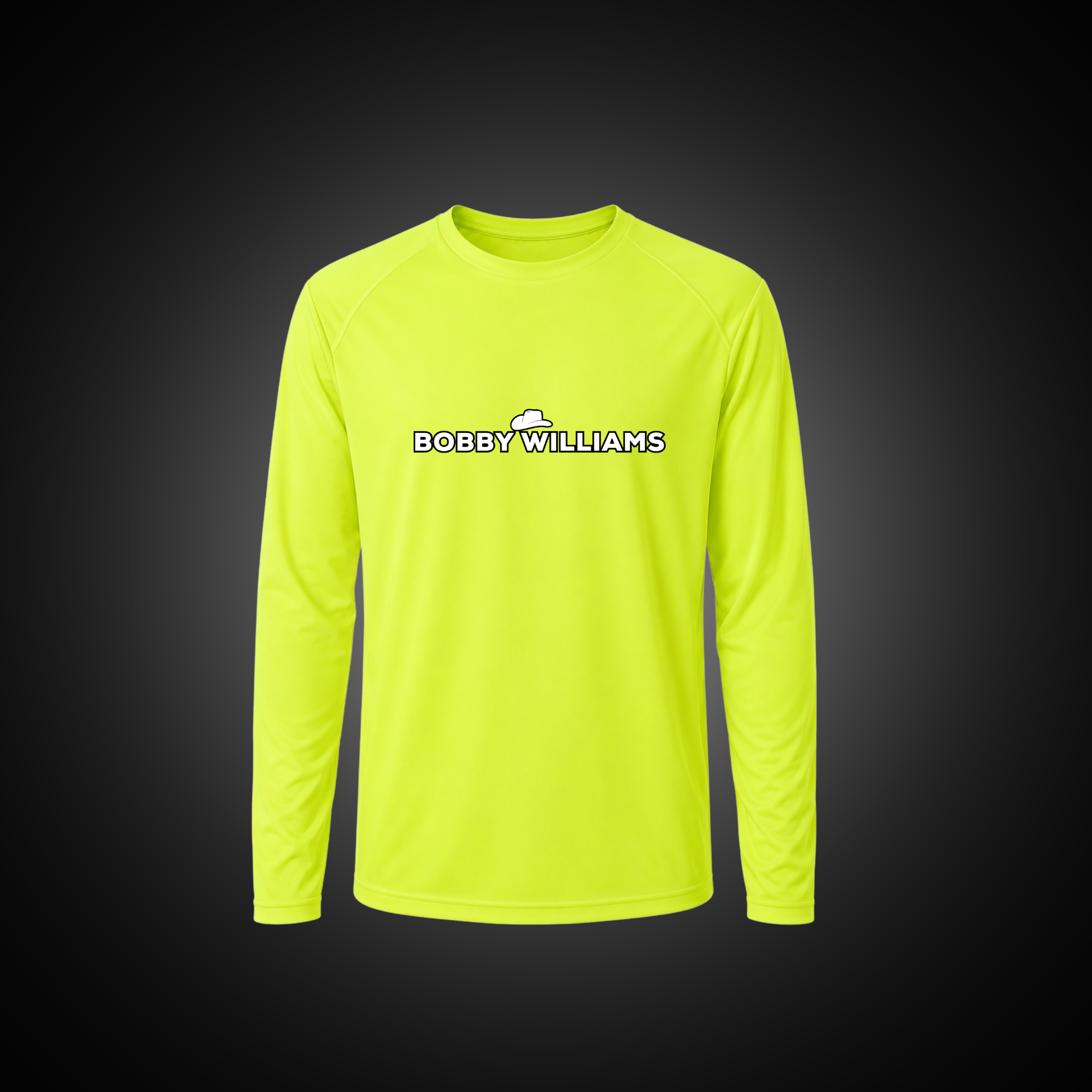 Dri-fit Long Sleeve Tee - "Cows Not Condos" Bobby Williams