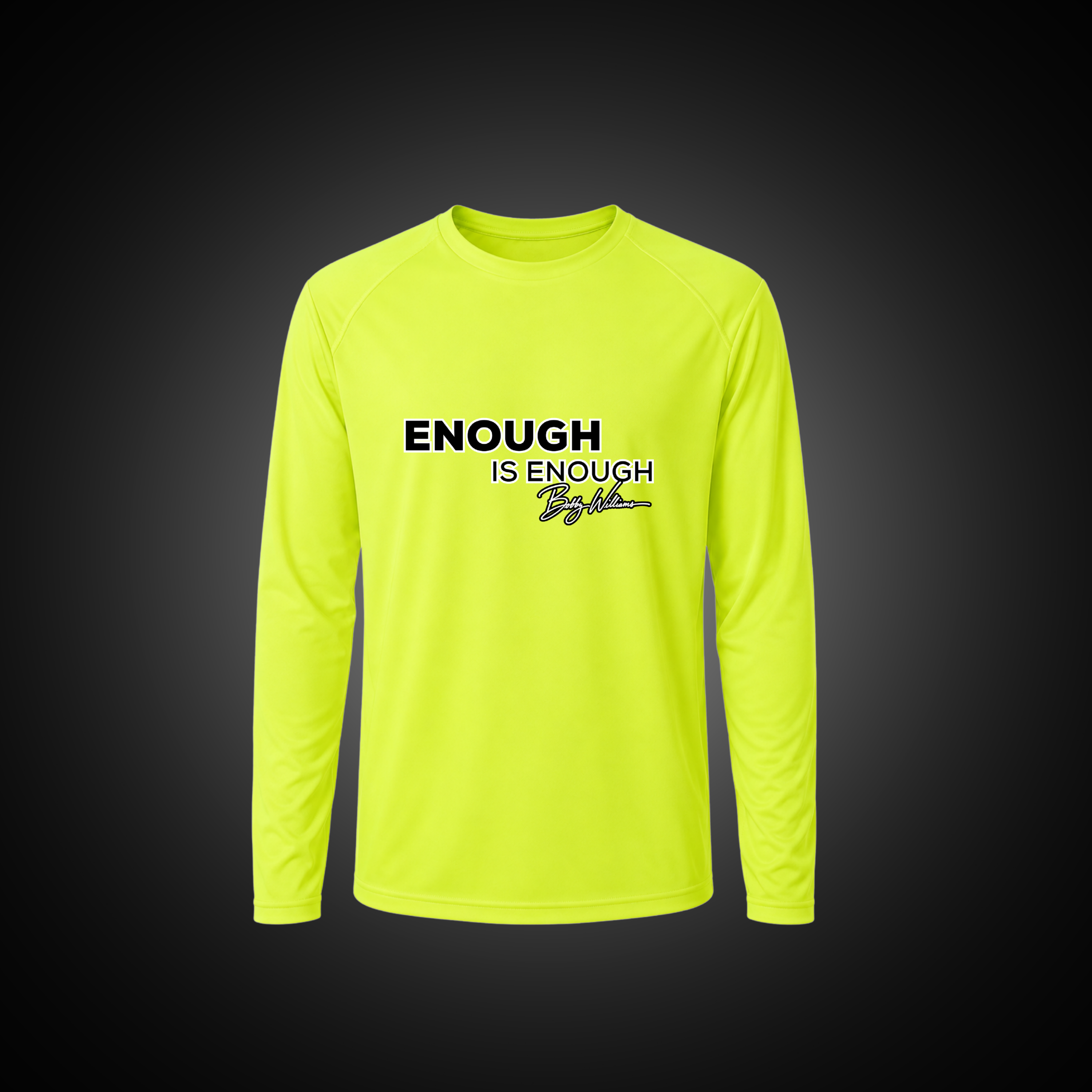 Dri-fit Long Sleeve Tee - "Florida's Most Invasive Species" Bobby Williams