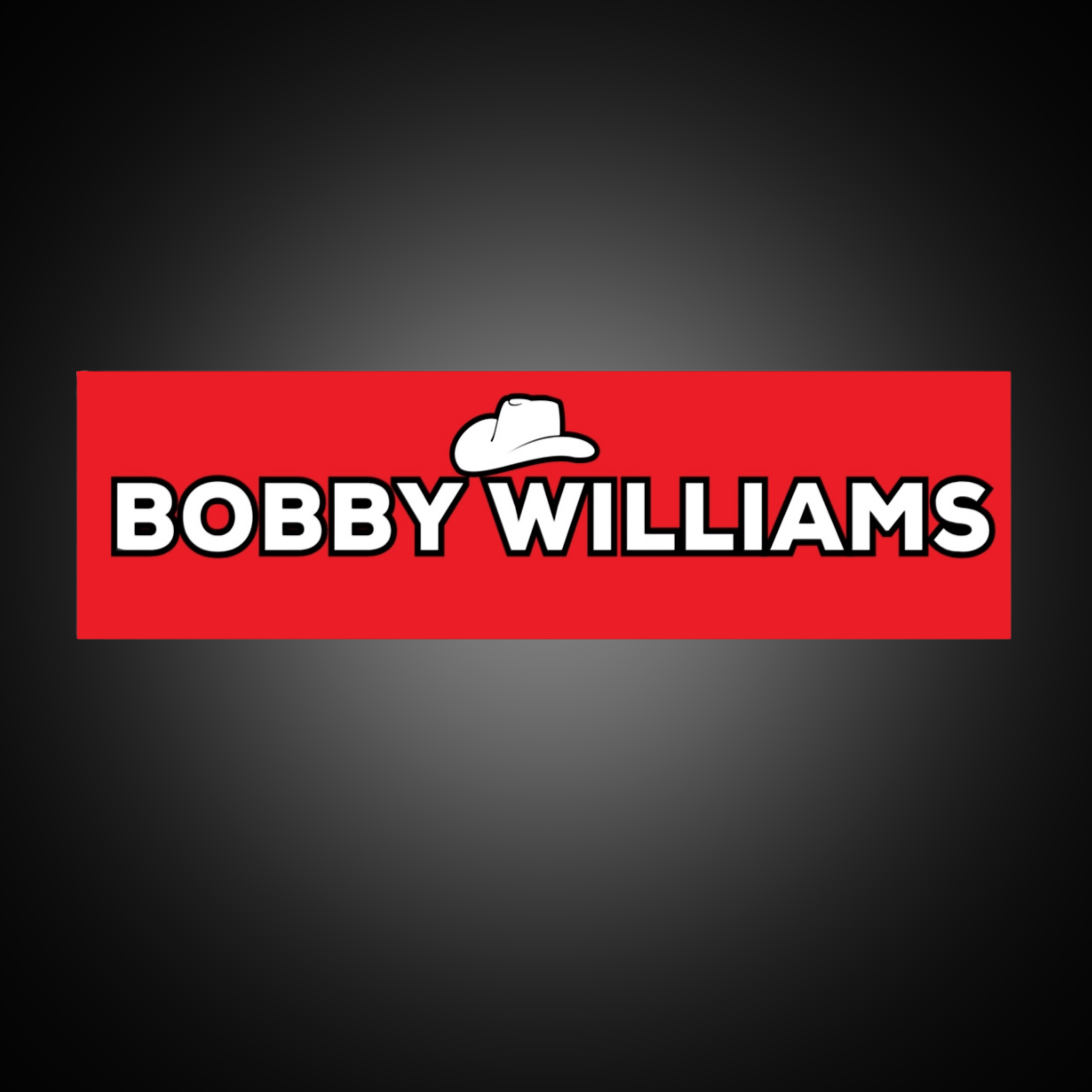 Bobby Williams Bumper Sticker — Car Decal