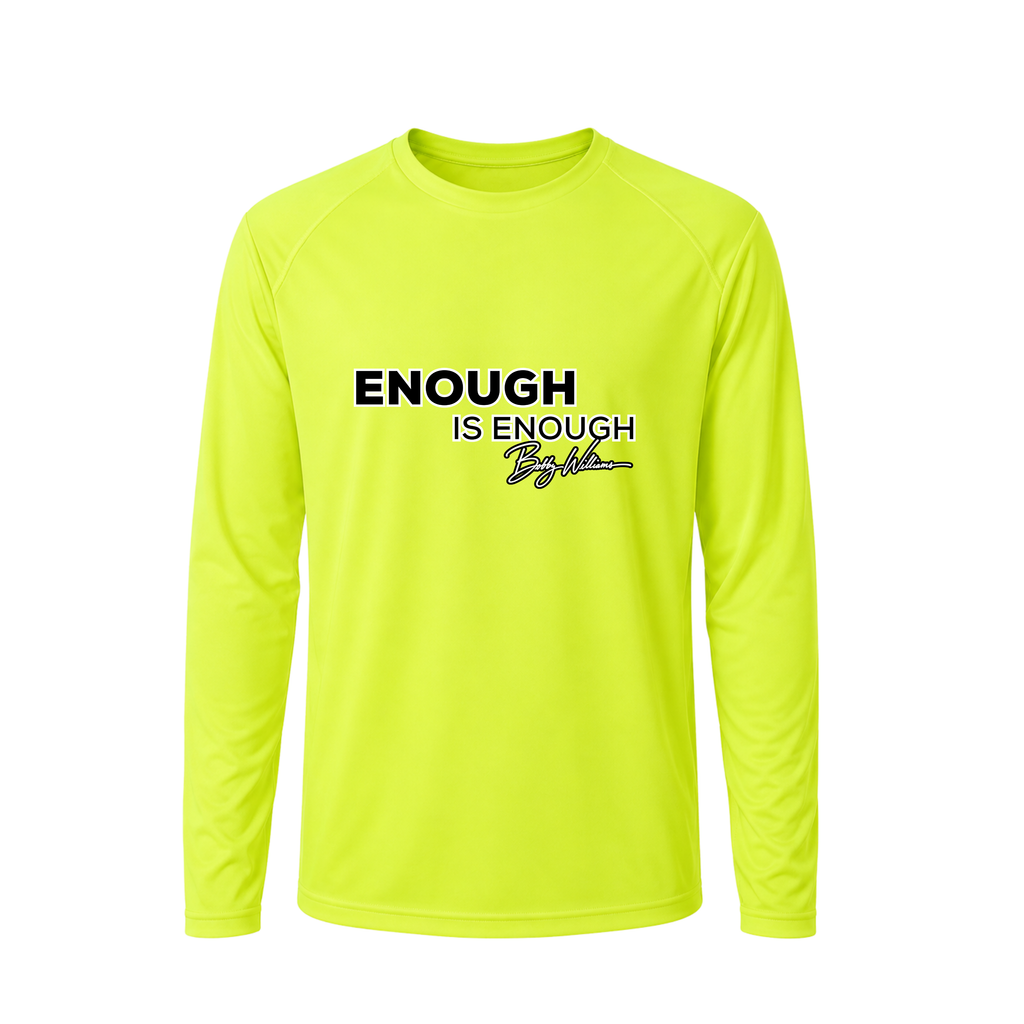Dri-fit Long Sleeve Tee - "Florida's Most Invasive Species" Bobby Williams