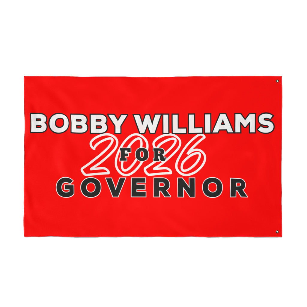 "Bobby For Florida Governor" Campaign Flag