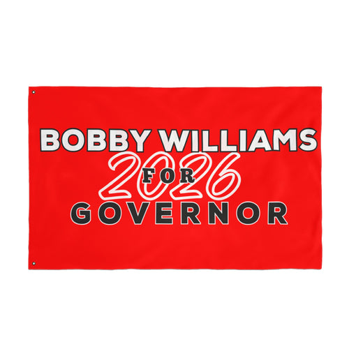 "Bobby For Florida Governor" Campaign Flag