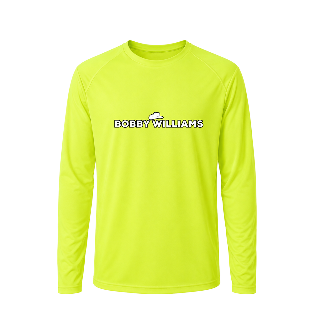 Dri-fit Long Sleeve Tee - "Cows Not Condos" Bobby Williams