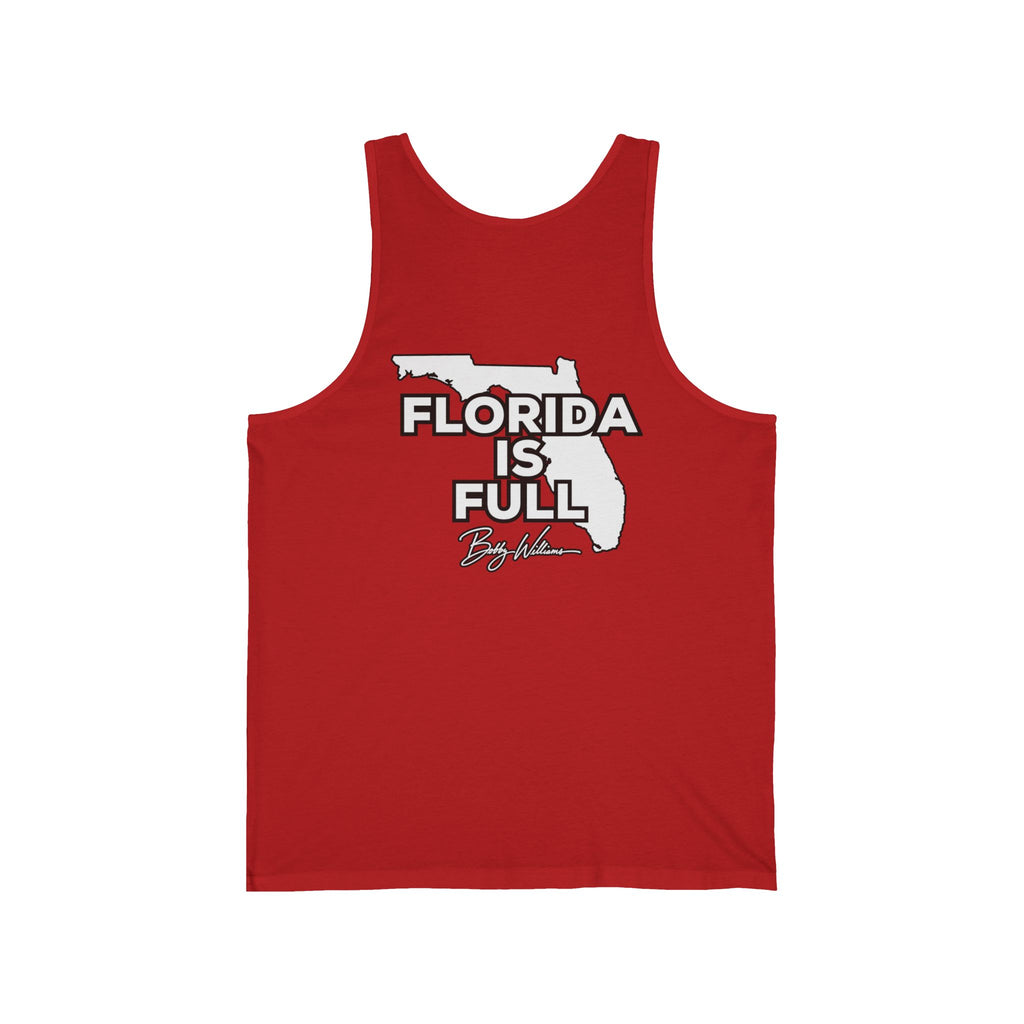 Bobby Williams Jersey Tank — "Florida is Full"